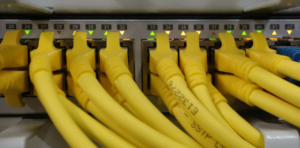 Network Switch with Cables